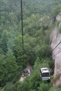 Jízda lanovkou