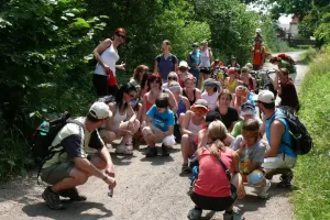 Na výletě jsme s rodiči hráli hry