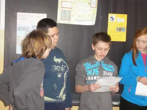 Katka, Radek, Kája a Petr ze 6.B