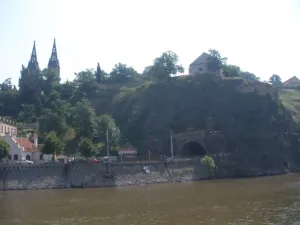 výhled na Vyšehrad