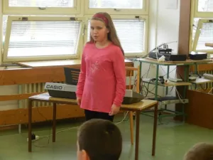 Verunka Sokolová ze 3.C.