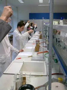 laboratorní práce z chemie