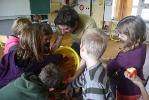 Plnění lisu