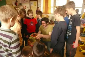 Příprava na lisování