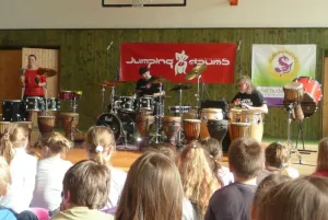 Jumping Drums v naší tělocvičně