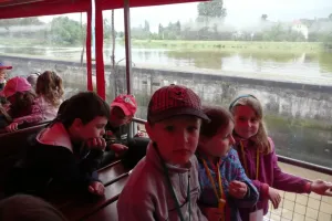 v plavební komoře