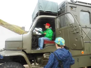V kabině