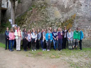 na hradě Pernštejn