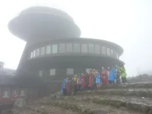 Zdolání vrcholu Sněžky
