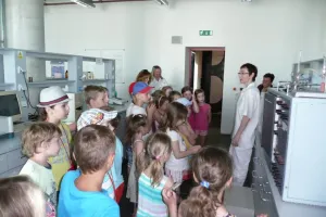 prohlídka laboratoře