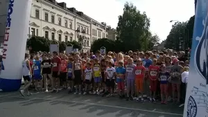 Start lidového běhu.