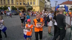 Míša s maminkou.