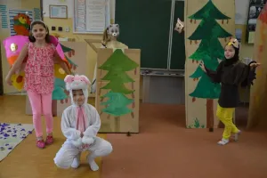 Zvířátka v lese ještě nic netuší.