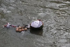 ...Smrt plave po vodě...