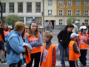 prezentace před startem