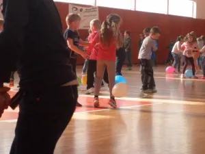 zašlapování balónků