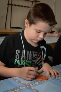 Soustředění při výrobě pečeti