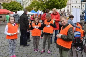 A ještě si připneme startovní číslo
