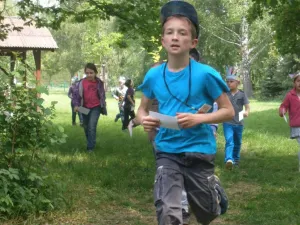 běh začíná
