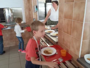 V jídelně se neztratíme.