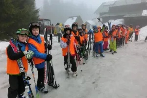 Nástup na lyžování