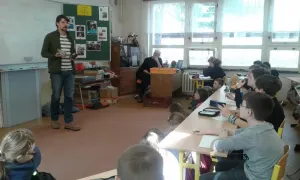 Návštěva z Vodních zdrojů Chrudim