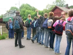mávání na vlak jsme absolvovali několikrát