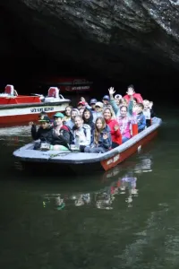 Cesta lodičkami po řece Punkva.