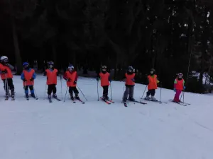 Lyžaři z 3. B