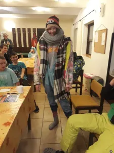Vítězka 24 kusů oblečení
