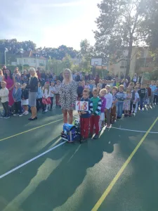 Třídní učitelka 1. B Elen Sytko