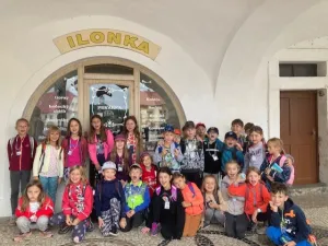 Fotka na počest naší paní učitelky Ilonky.