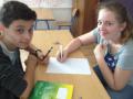 Petr s Nelou z 8.C