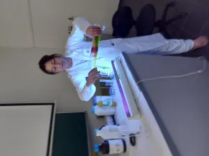 ukázka fluorescence