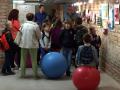 výstava dětských výtvarných prací v Machoňově pasáži 
