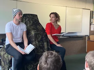 Bertík se nepohodl s maminkou.