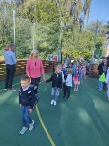1.A s paní učitelkou Z. Prokopovou