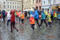 Start v dešti