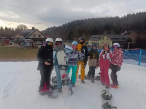snowboarďáci I.