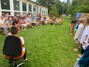 Rodiče a známí nás přišli podpořit