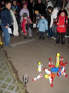 Kolik duchů (kuželek) spadne?