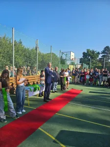 Přivítání ředitelem školy