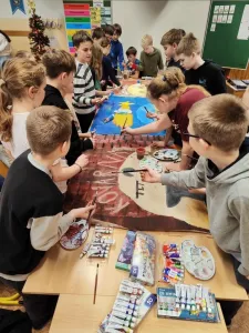 Připravujeme kulisy.