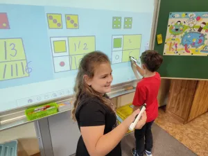 Pracujeme na interaktivní tabuli