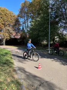 Slalom mezi kužely