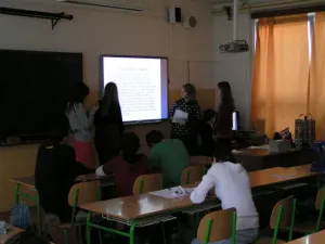 Anička, Niki, Aneta, Míra a jejich prezentace