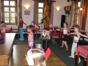 Chvilka aerobicu.