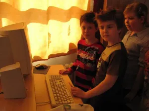 Pracovali na PC.