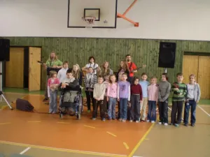 s dětmi z 2.A a 7.C