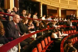 Poslední minuty před představením